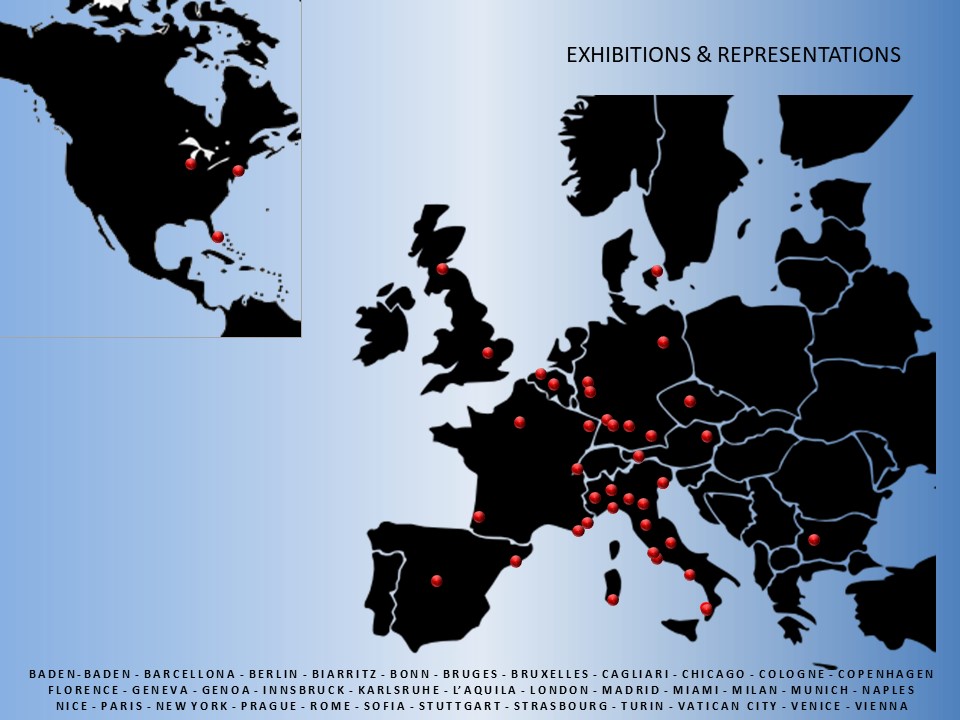 Enrico Magnani Art, exhibition, map, mostre, expo