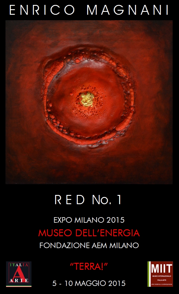 Enrico, Magnani, red, museo, energia, arte, art, milano, expo, 2015