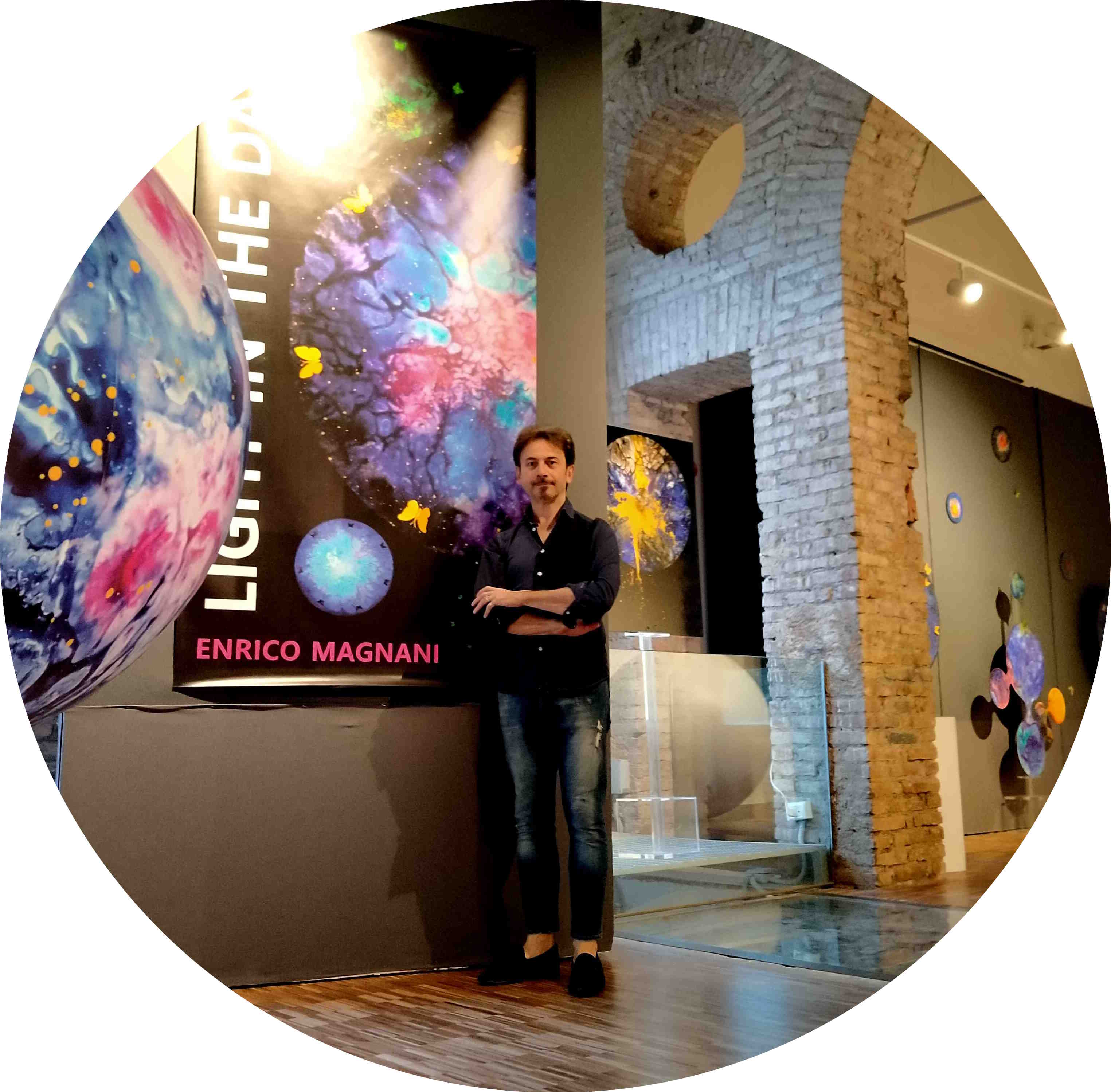 enrico magnani, frascati, scienza, arte, european researchers' night, light in the dark