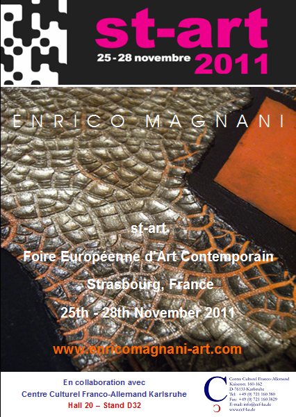 Enrico Magnani Strasbourg st-art foire europeenne contemporain