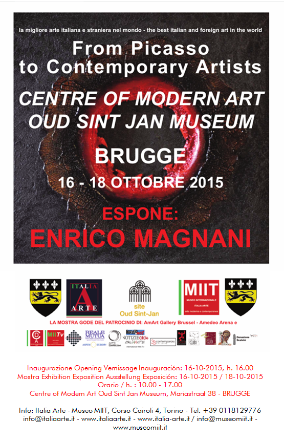 enrico, magnani, bruges, belgium, museum, oud sint jan, museum, picasso,  art