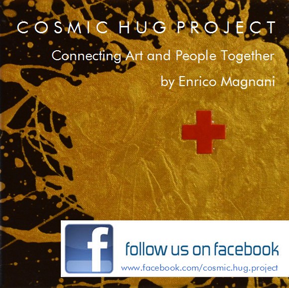 enrico magnani, art, project, cosmic, hug, facebook