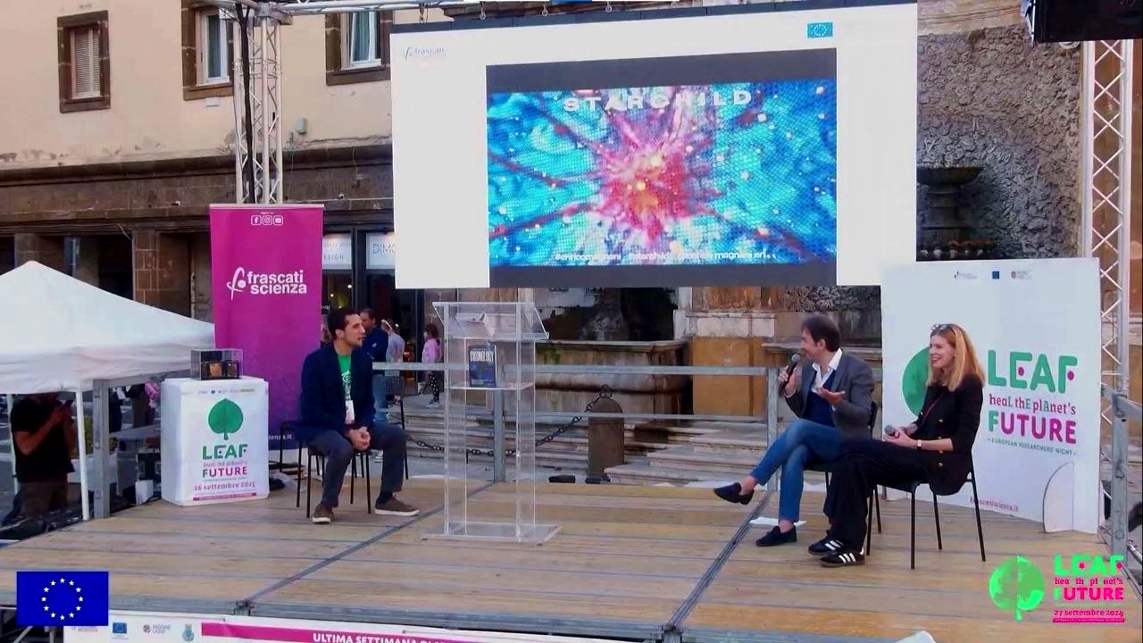 enrico magnani, conferenza, frascati scienza, notte euroea dei ricercatori