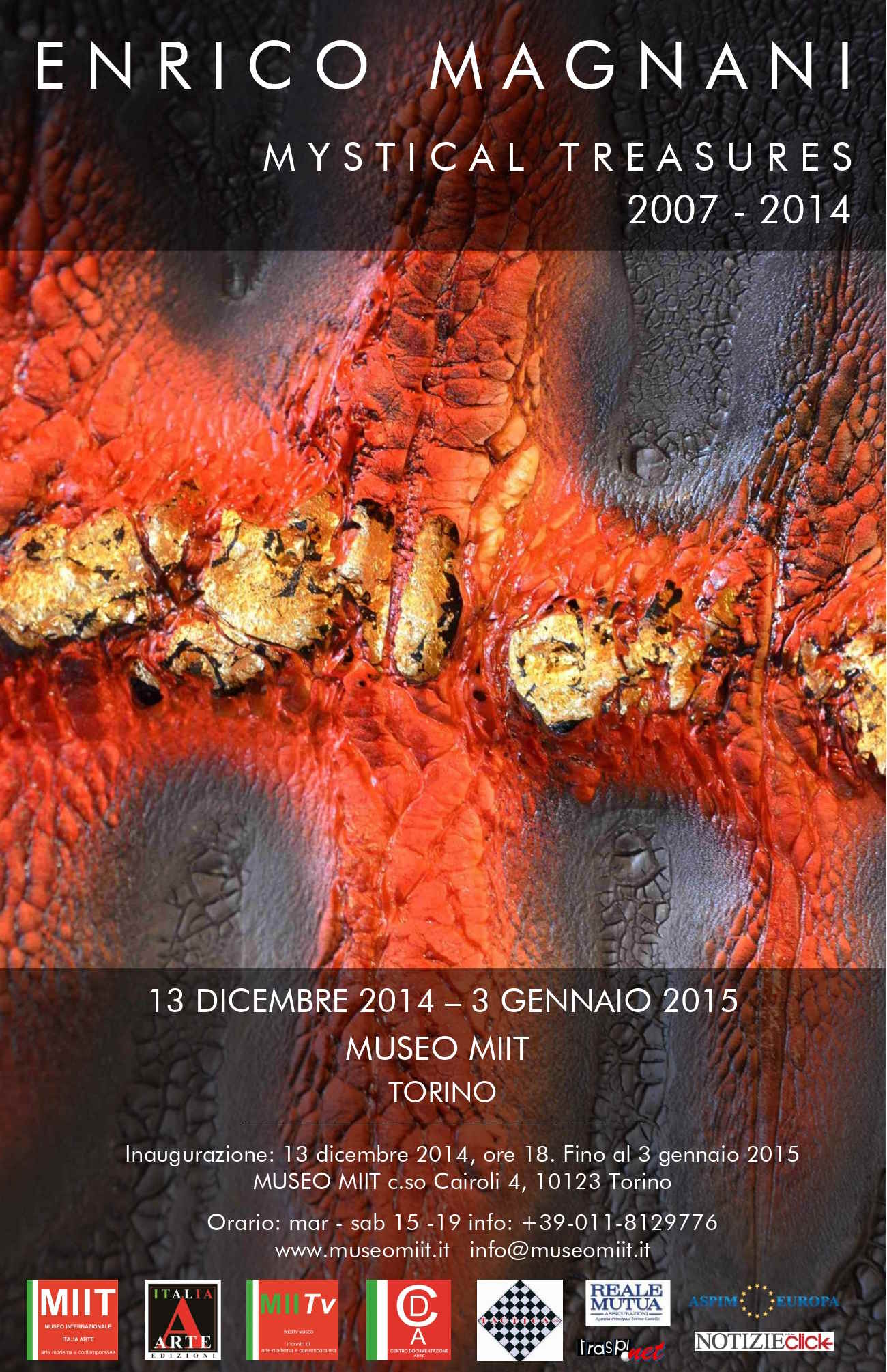 Enrico Magnani, mystical, treasures, miit, museum, torino, turin