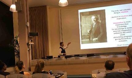 Enrico Magnani, CERN conference, searching the unknown, Geneva, art & science