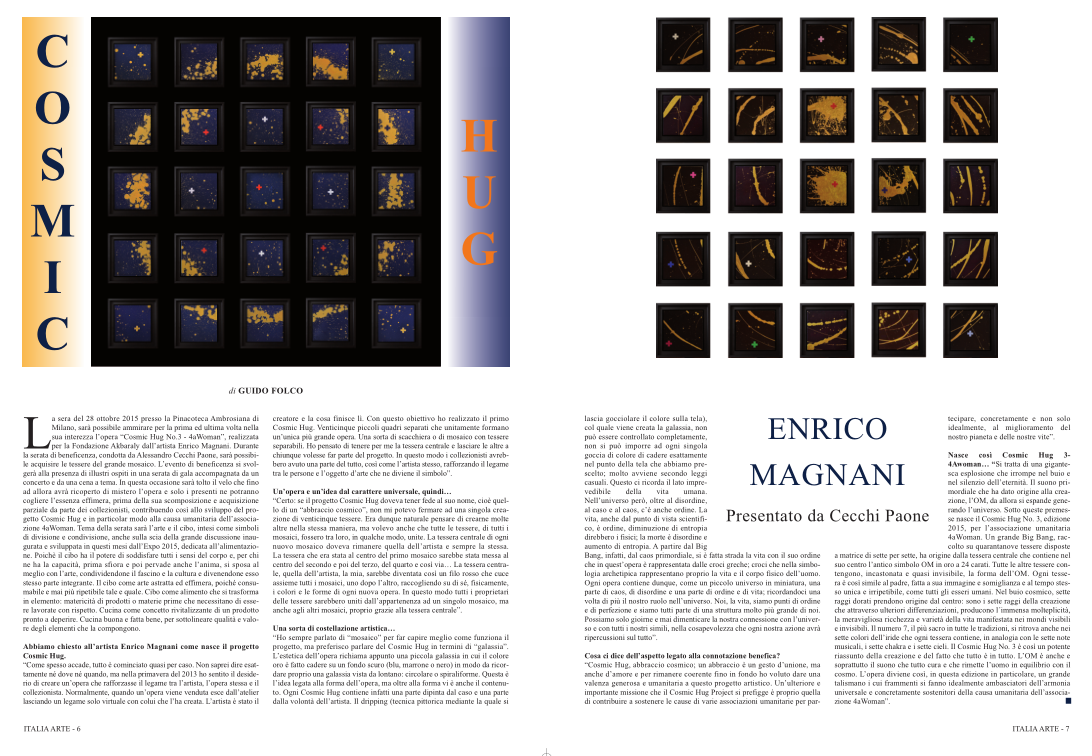 Enrico Magnani, italia arte
