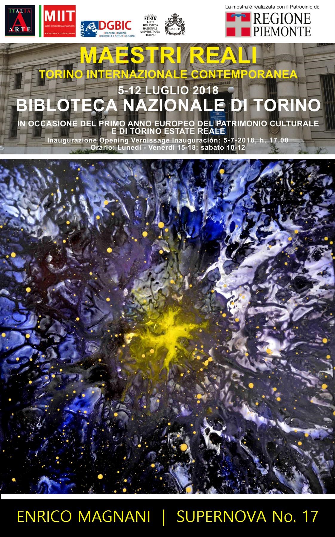 Enrico, Magnani, biblioteca, nazionale, torino, supernova, miit, italia, arte, 