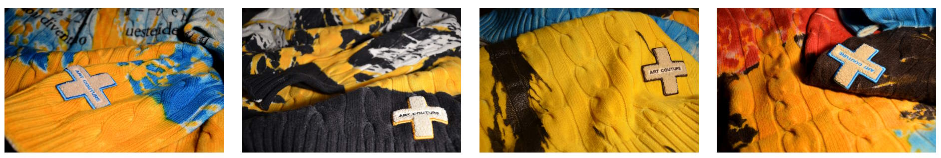 enrico magnani, serie art couture, realizzata in collaborazione con Kangra Cashmere