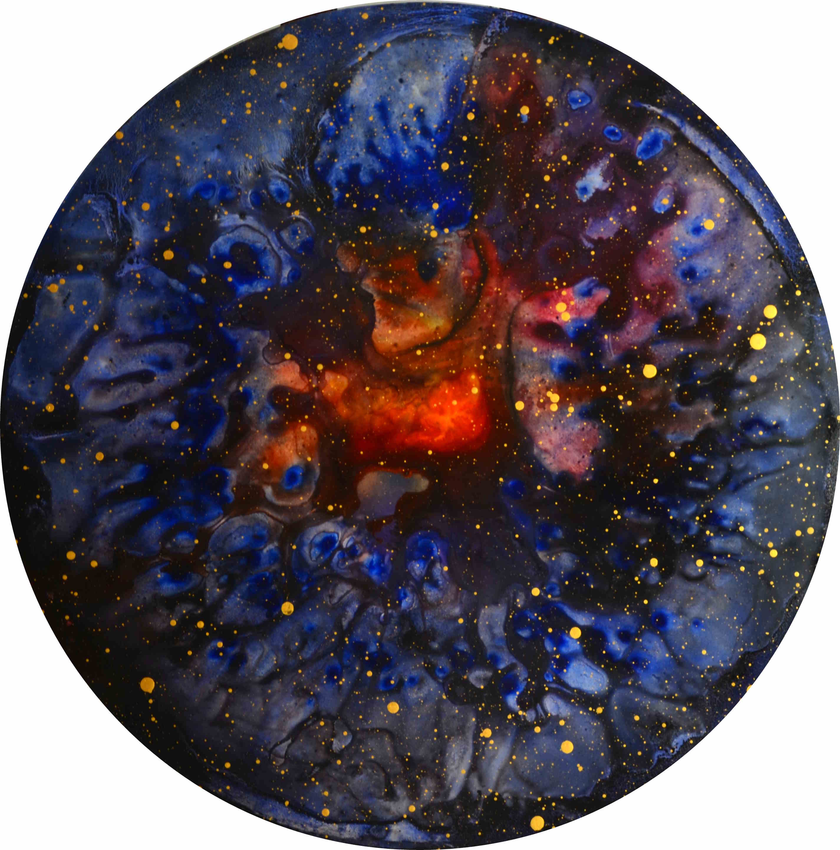 enrico magnani, dark matter, CERN, CMS, art, science, installation