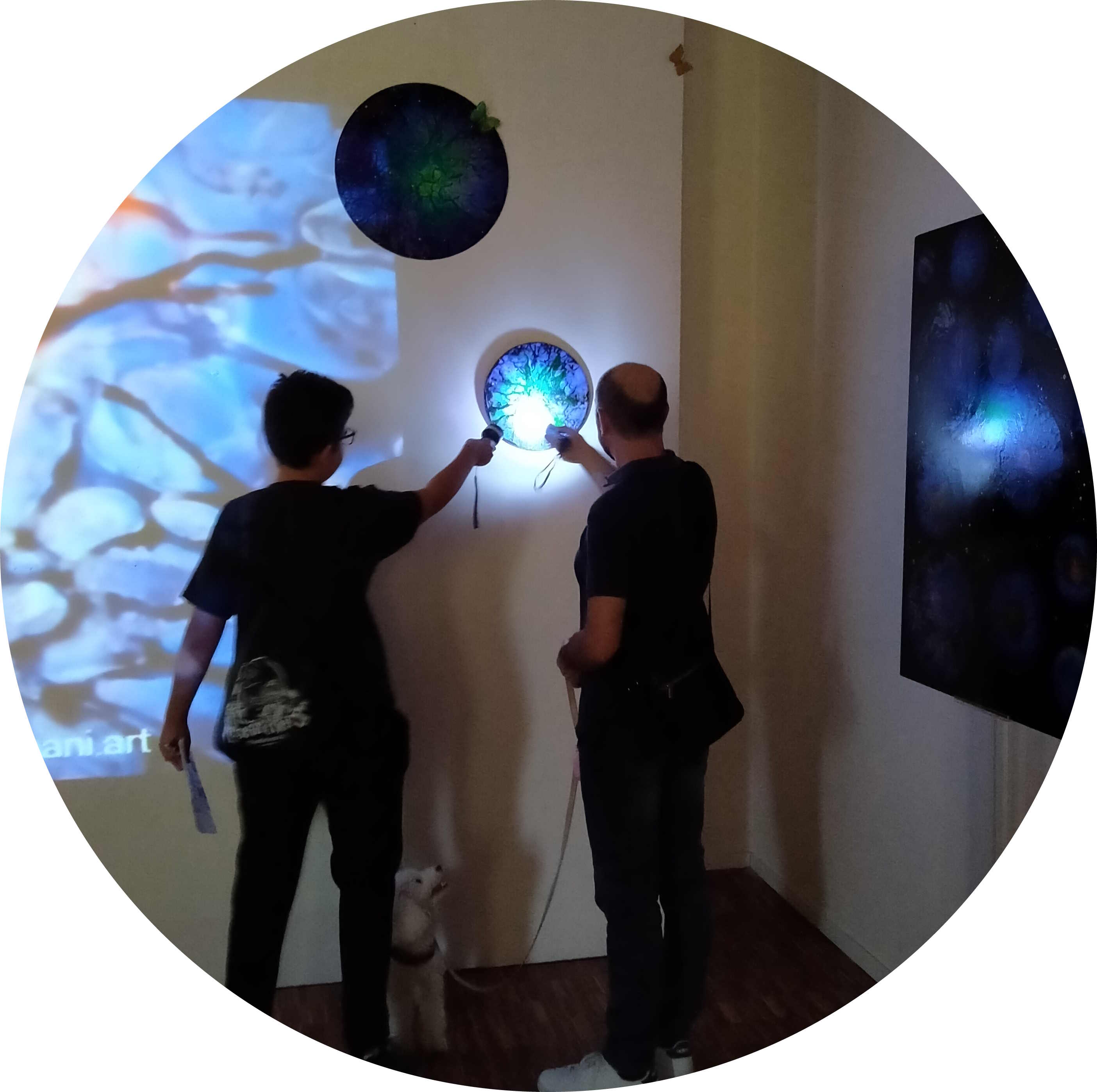Enrico Magnani, mostra light in the dark, genova, festival scienza, 2023