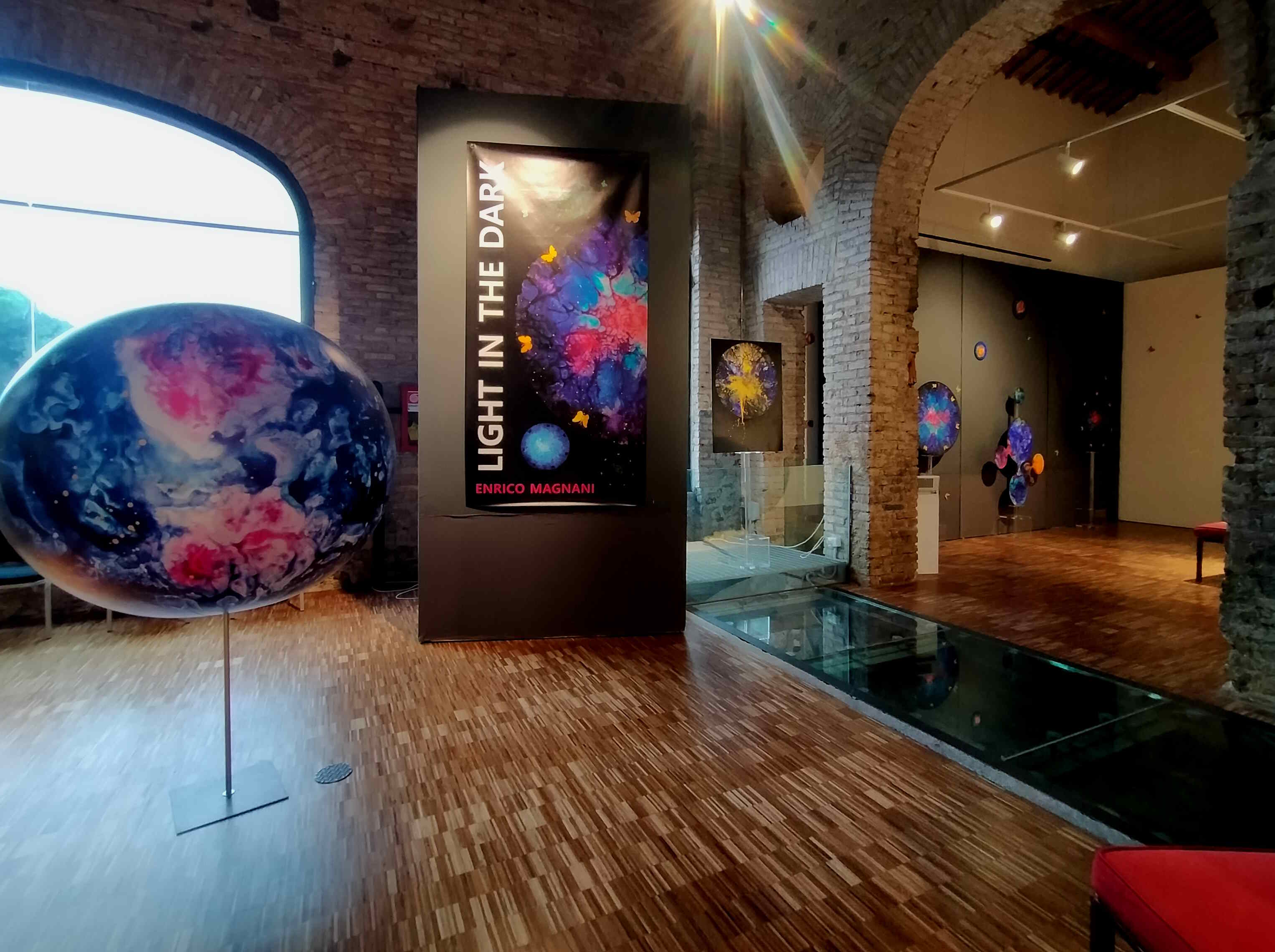Enrico Magnani, mostra light in the dark, genova, festival scienza, 2023