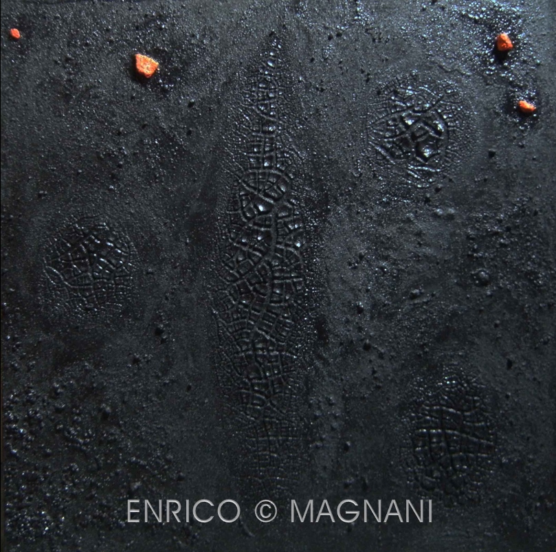 Enrico Magnani - I Ching - Hexagram n. 2 - The Receptive, artist, artista, artiste, kunstler, arte, art, kunst,enrico magnani, enrico, magnani, abstract art, contemporary, art, spiritual art, painting, dipinti 