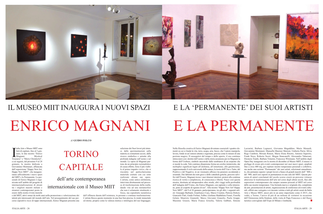 enrico magnani, miit, turin, torino, museo, mystical, treasures