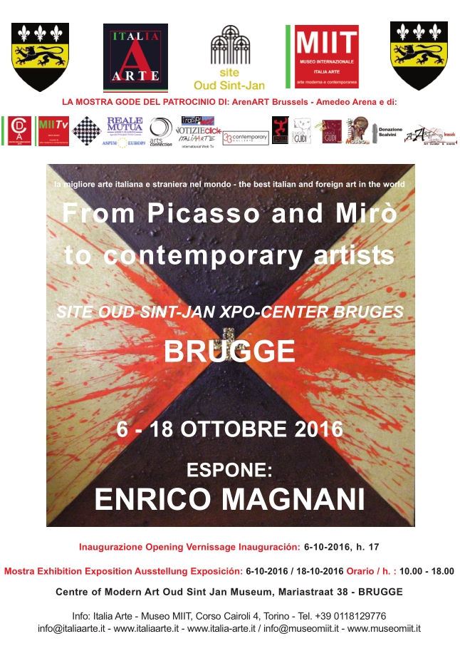 enrico, magnani, bruges, belgium, museum, oud sint jan, museum, picasso, art