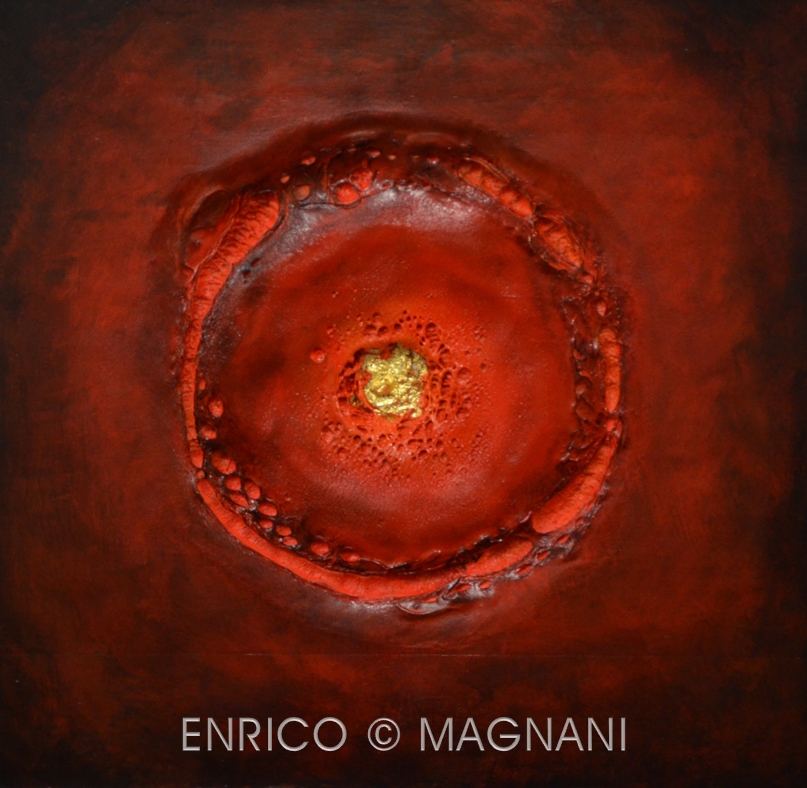 enrico magnani, red, artworks